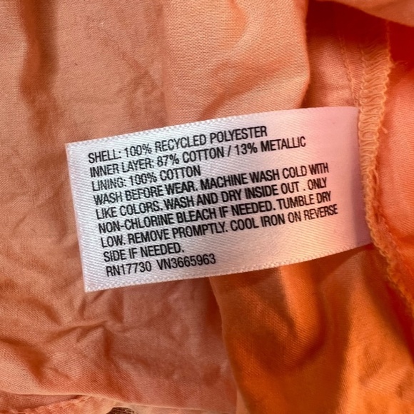 Cat & Jack Orange Rosette Tulle Party Dress 3T EUC - Picture 6 of 8